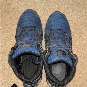 Reebok Men's Blue and Black Athletic Shoes